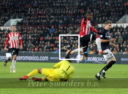 Eindhoven,24 November 2019
Kompetitie Seizoen 2018-2019 PSV-SC Heerenveen, eindstand 3-0
Steven Bergwijn