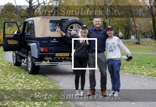 Amsterdam 13 november 2018
Presentatie TAG Heuer horloge van Max Verstappen in Hotel Arena. Robert Doornbos en Rob Kamphues doen de presentatie. Super car Blondie Alex