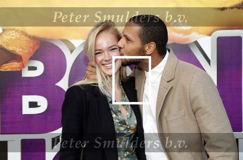 Rotterdam 9 december 2018
Premiere Bon Bini Holland 2 in pathe Rotterdam. Tarikh Janssen met vriendin