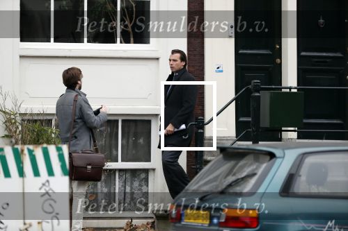 Amsterdam 25 november 2018
Thierry Baudet vertrekt vanaf zijn huis naar het programma buitenhof van Paul Witteman.