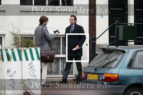Amsterdam 25 november 2018
Thierry Baudet vertrekt vanaf zijn huis naar het programma buitenhof van Paul Witteman.