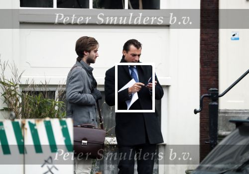 Amsterdam 25 november 2018
Thierry Baudet vertrekt vanaf zijn huis naar het programma buitenhof van Paul Witteman.
