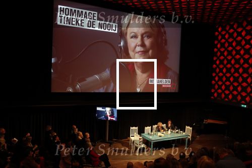 Hilversum 3 december 2018
Tineke de Nooij krijgt ouvre award bij beeld en geluid.
