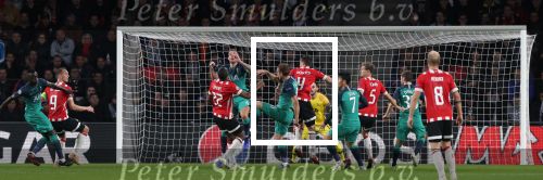 Eindhoven, 24 Oktober 2018 PSV-Tottemham Hotspur.
Duel in de voorronde Champions League, eindstand 2-2.
Toby Alderweireld