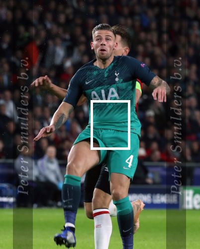 Eindhoven, 24 Oktober 2018 PSV-Tottemham Hotspur.
Duel in de voorronde Champions League, eindstand 2-2.
Toby Alderweireld