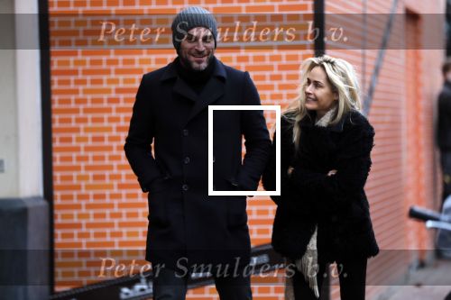 Amsterdam 12 december 2018
Xander de Buisonje met zijn vrouw Sophie aan het winkelen.