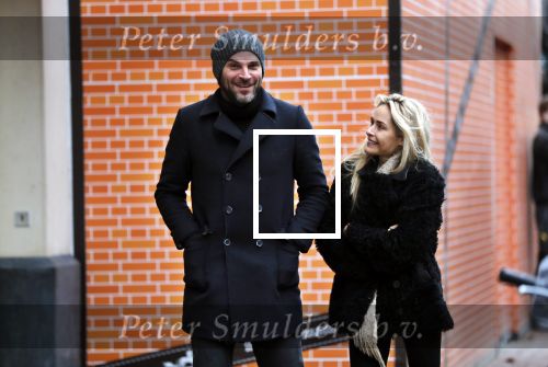 Amsterdam 12 december 2018
Xander de Buisonje met zijn vrouw Sophie aan het winkelen.