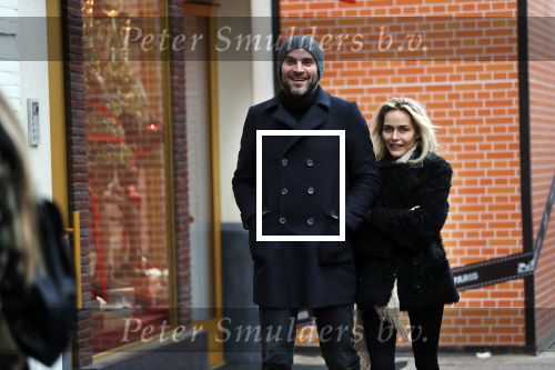 Amsterdam 12 december 2018
Xander de Buisonje met zijn vrouw Sophie aan het winkelen.