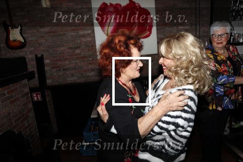 Aalsmeer 18 november 2019
Bonnie st Claire viert haar 70e verjaardag in de Praam in Aalsmeer. Bonnie met Imca Marina