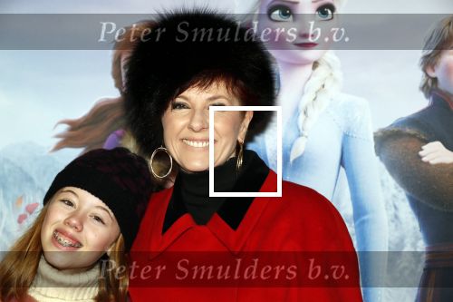 Amsterdam 16 november 2019
Premiere Frozen 2 in Tuschinski. Chazia Mourali met dochter
