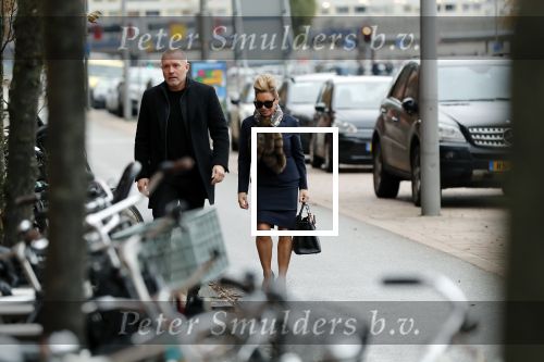 Rotterdam 14 november 2019
Rechtszaak tussen Connie Witteman en Eugene v Dun in de rechtbank van Rotterdam. Eugene kwam met zijn vrouw.