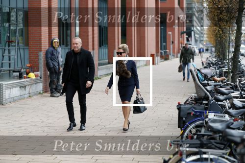 Rotterdam 14 november 2019
Rechtszaak tussen Connie Witteman en Eugene v Dun in de rechtbank van Rotterdam. Eugene kwam met zijn vrouw.