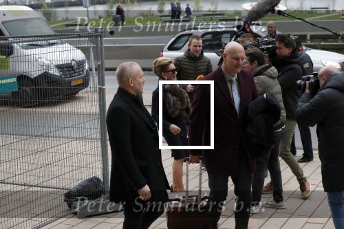 Rotterdam 14 november 2019
Rechtszaak tussen Connie Witteman en Eugene v Dun in de rechtbank van Rotterdam. Eugene kwam met zijn vrouw.