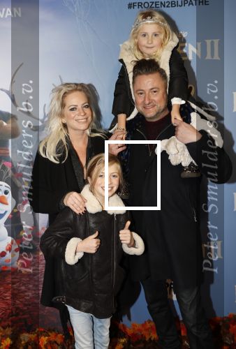 Amsterdam 16 november 2019
Premiere Frozen 2 in Tuschinski. Dennis Weening met vrouw en kinderen