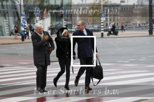 Rotterdam 14 november 2019
Rechtszaak tussen Connie Witteman en Eugene v Dun in de rechtbank van Rotterdam. Eugene kwam met zijn vrouw.