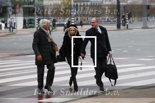 Rotterdam 14 november 2019
Rechtszaak tussen Connie Witteman en Eugene v Dun in de rechtbank van Rotterdam. Eugene kwam met zijn vrouw.
