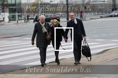 Rotterdam 14 november 2019
Rechtszaak tussen Connie Witteman en Eugene v Dun in de rechtbank van Rotterdam. Eugene kwam met zijn vrouw.