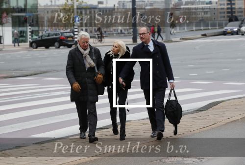 Rotterdam 14 november 2019
Rechtszaak tussen Connie Witteman en Eugene v Dun in de rechtbank van Rotterdam. Eugene kwam met zijn vrouw.