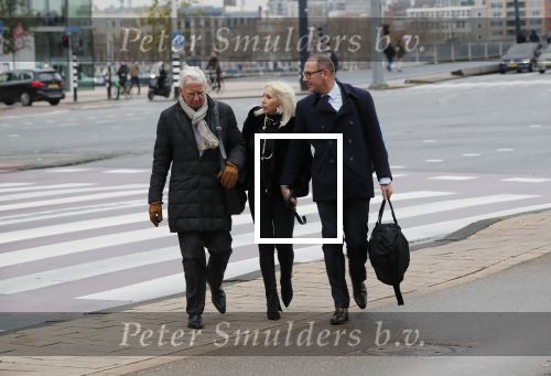 Rotterdam 14 november 2019
Rechtszaak tussen Connie Witteman en Eugene v Dun in de rechtbank van Rotterdam. Eugene kwam met zijn vrouw.