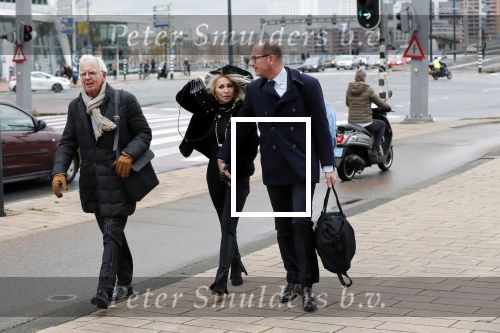 Rotterdam 14 november 2019
Rechtszaak tussen Connie Witteman en Eugene v Dun in de rechtbank van Rotterdam. Eugene kwam met zijn vrouw.