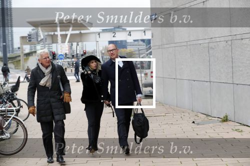Rotterdam 14 november 2019
Rechtszaak tussen Connie Witteman en Eugene v Dun in de rechtbank van Rotterdam. Eugene kwam met zijn vrouw.