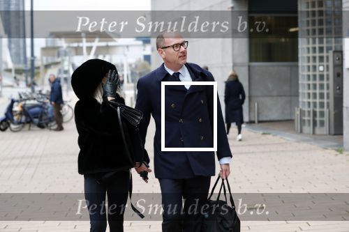 Rotterdam 14 november 2019
Rechtszaak tussen Connie Witteman en Eugene v Dun in de rechtbank van Rotterdam. Eugene kwam met zijn vrouw.