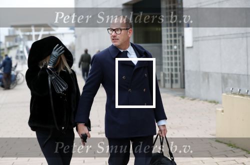 Rotterdam 14 november 2019
Rechtszaak tussen Connie Witteman en Eugene v Dun in de rechtbank van Rotterdam. Eugene kwam met zijn vrouw.