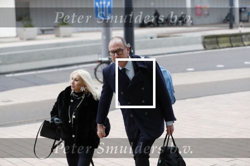 Rotterdam 14 november 2019
Rechtszaak tussen Connie Witteman en Eugene v Dun in de rechtbank van Rotterdam. Eugene kwam met zijn vrouw.