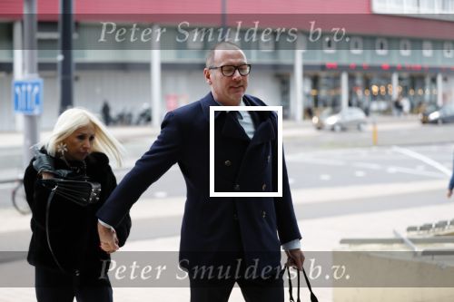 Rotterdam 14 november 2019
Rechtszaak tussen Connie Witteman en Eugene v Dun in de rechtbank van Rotterdam. Eugene kwam met zijn vrouw.