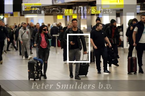 Schiphol 29 november 2019
Fajah Lourens gaat met haar nieuwe vriend Daan op vakantie naar Portugal