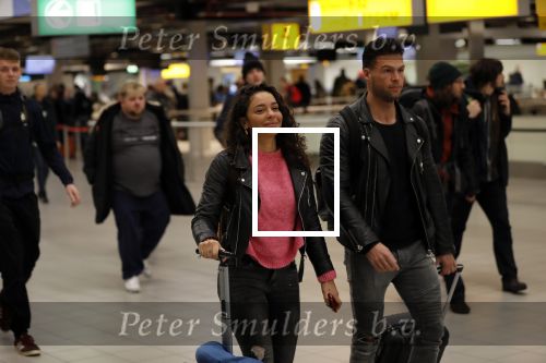 Schiphol 29 november 2019
Fajah Lourens gaat met haar nieuwe vriend Daan op vakantie naar Portugal