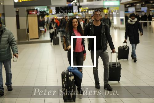 Schiphol 29 november 2019
Fajah Lourens gaat met haar nieuwe vriend Daan op vakantie naar Portugal