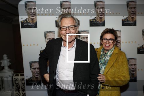 Amsterdam 2 december 2019
Boep presentatie Marco v Basten in de stadsschouwburg van Amsterdam. jan Mulder met zijn vrouw