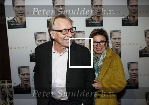 Amsterdam 2 december 2019
Boep presentatie Marco v Basten in de stadsschouwburg van Amsterdam. jan Mulder met zijn vrouw