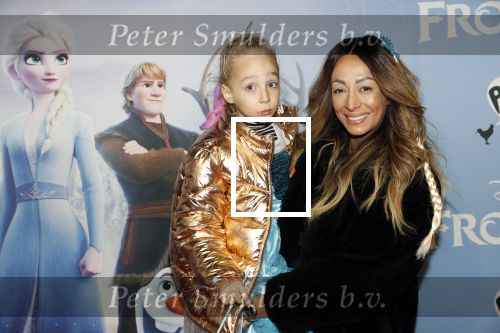 Amsterdam 16 november 2019
Premiere Frozen 2 in Tuschinski. Maria Tailor met dochter