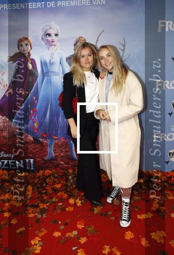 Amsterdam 16 november 2019
Premiere Frozen 2 in Tuschinski. Mikky Kiemeney met een vriendin