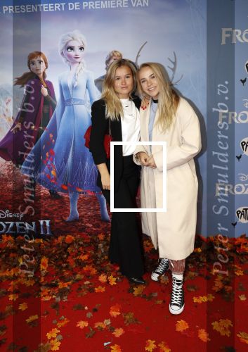 Amsterdam 16 november 2019
Premiere Frozen 2 in Tuschinski. Mikky Kiemeney met een vriendin