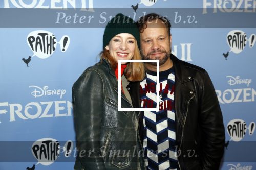 Amsterdam 16 november 2019
Premiere Frozen 2 in Tuschinski. Noortje Herlaar met oa Carlo Boszhard
