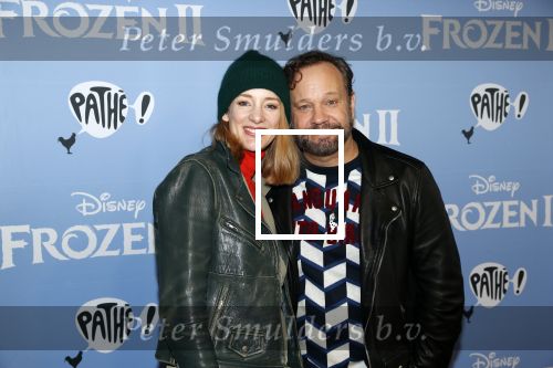 Amsterdam 16 november 2019
Premiere Frozen 2 in Tuschinski. Noortje Herlaar met oa Carlo Boszhard