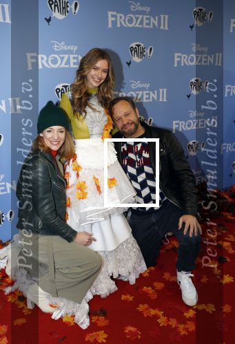 Amsterdam 16 november 2019
Premiere Frozen 2 in Tuschinski. Noortje Herlaar met oa Carlo Boszhard