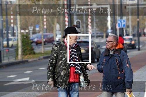 Schiedam 24 november 2019
Peter Faber op straat in Schiedam.