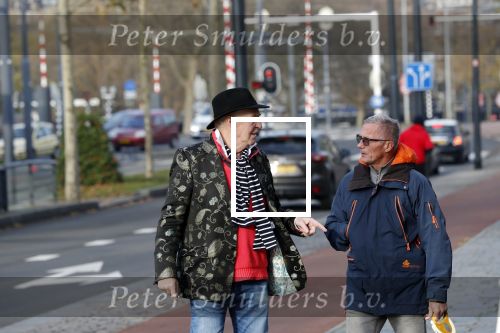 Schiedam 24 november 2019
Peter Faber op straat in Schiedam.