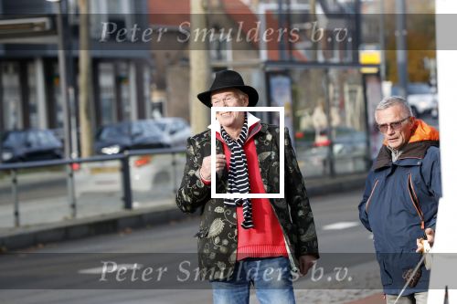 Schiedam 24 november 2019
Peter Faber op straat in Schiedam.