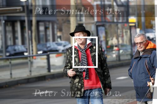 Schiedam 24 november 2019
Peter Faber op straat in Schiedam.