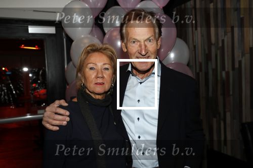 Aalsmeer 18 november 2019
Bonnie st Claire viert haar 70e verjaardag in de Praam in Aalsmeer. Rini v d Lee met zijn vrouw
