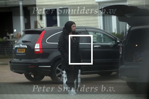 Vinkeveen 15 november 2019
Roxeanne Hazes en Erik Zwennes vertrekken bij hun huis.