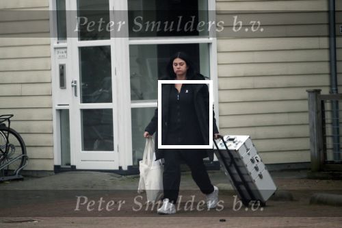 Vinkeveen 15 november 2019
Roxeanne Hazes en Erik Zwennes vertrekken bij hun huis.