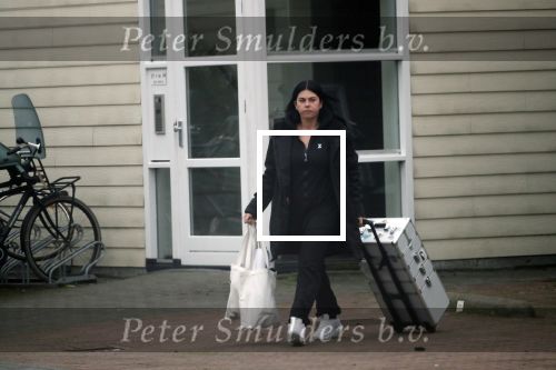 Vinkeveen 15 november 2019
Roxeanne Hazes en Erik Zwennes vertrekken bij hun huis.