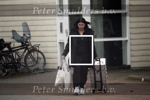 Vinkeveen 15 november 2019
Roxeanne Hazes en Erik Zwennes vertrekken bij hun huis.