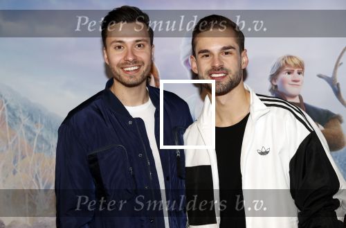 Amsterdam 16 november 2019
Premiere Frozen 2 in Tuschinski. Rutger Vink met partner en Dionne Slagter